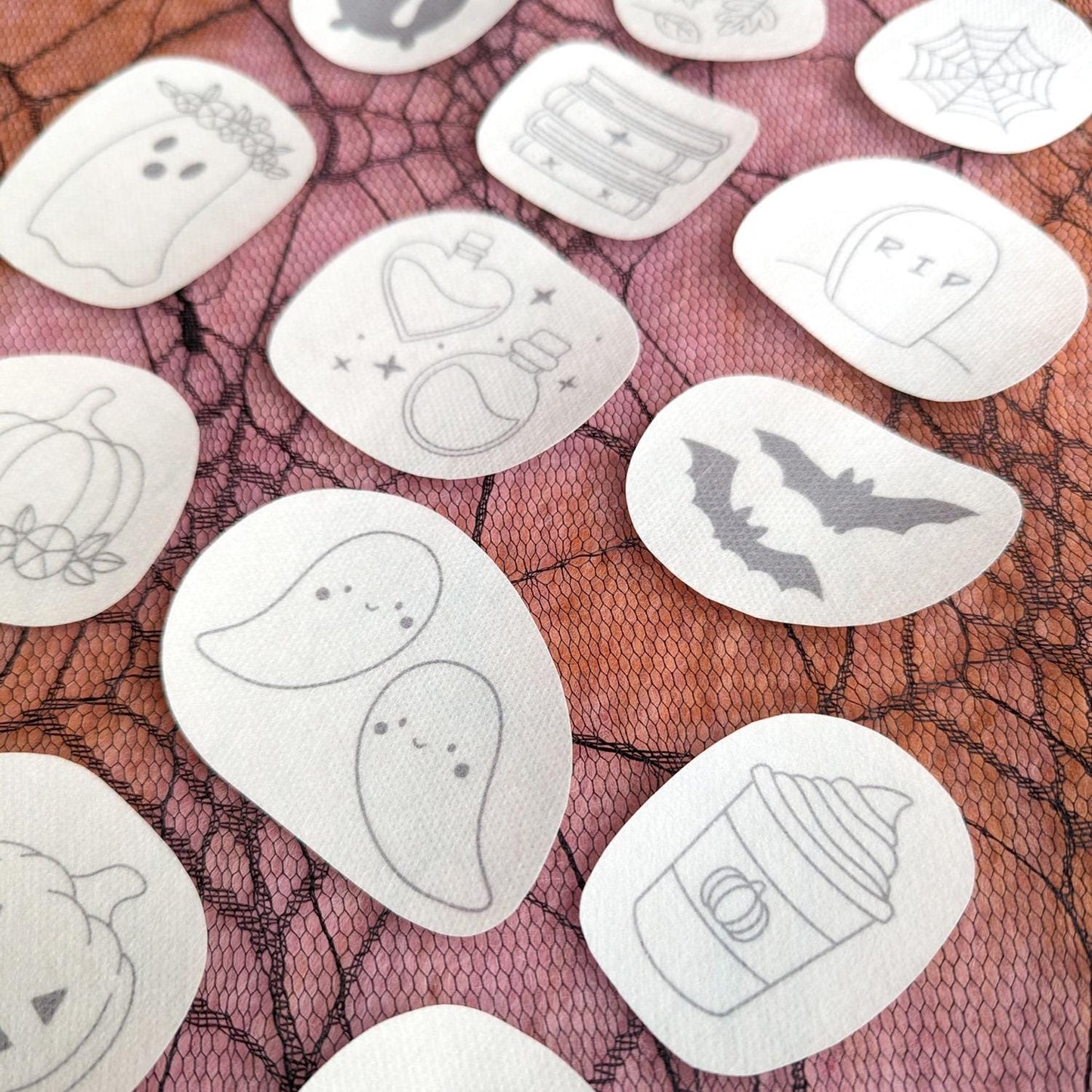 Halloween Stick and Stitch Patches - Free UK Delivery