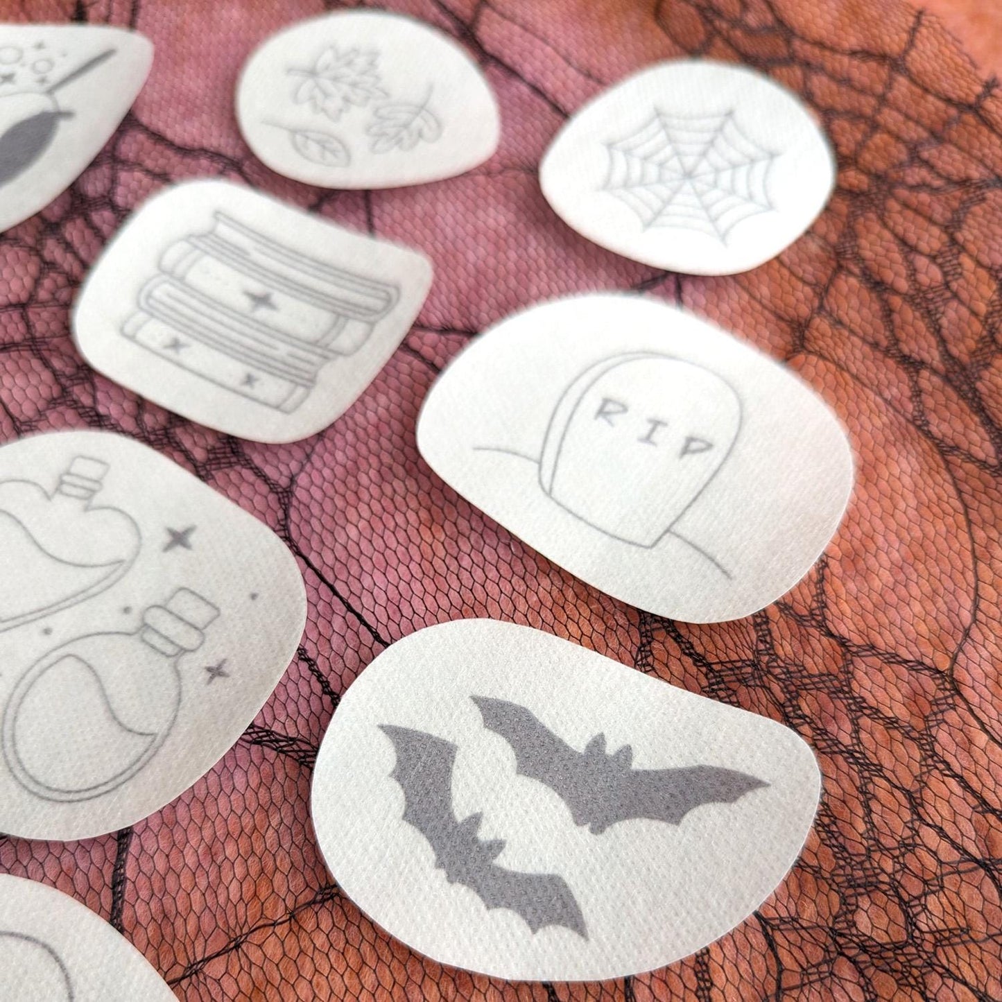 Halloween Stick and Stitch Patches - Free UK Delivery
