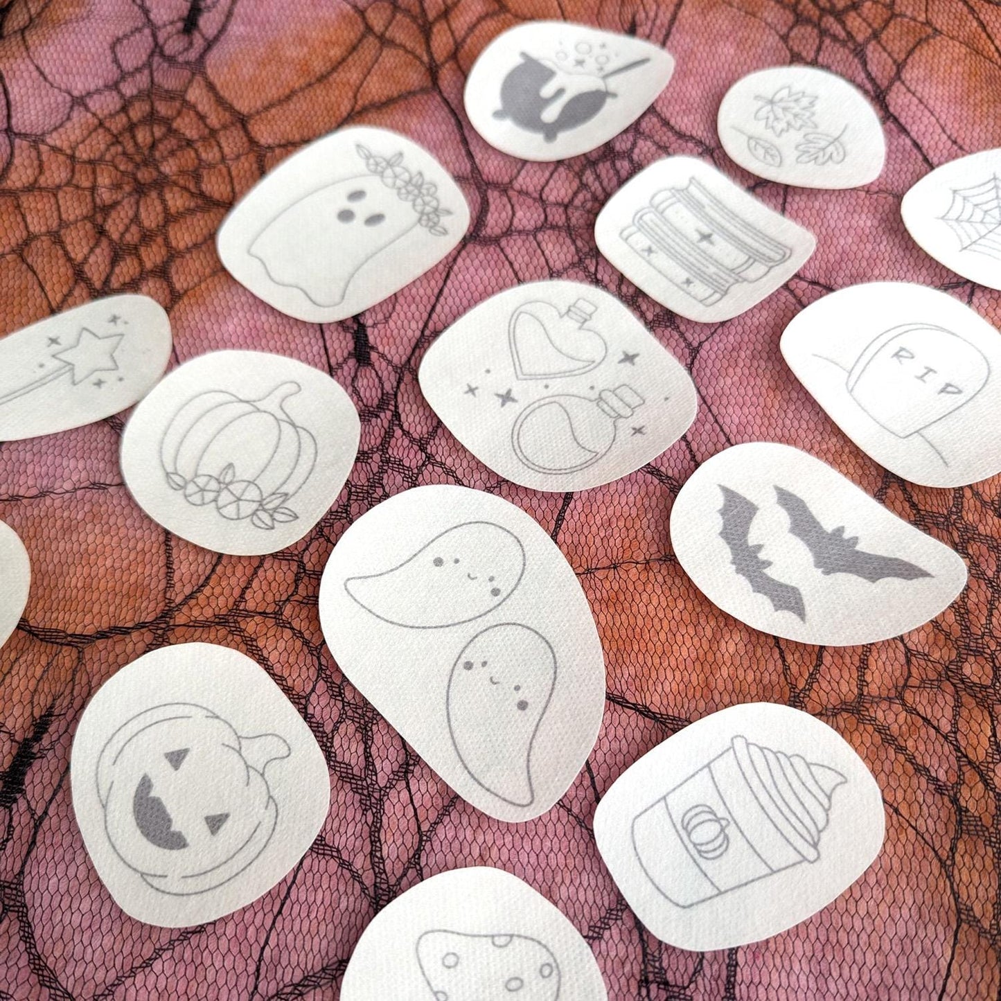 Halloween Stick and Stitch Patches - Free UK Delivery