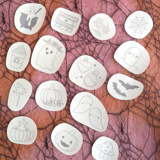 Halloween Stick and Stitch Patches - Free UK Delivery